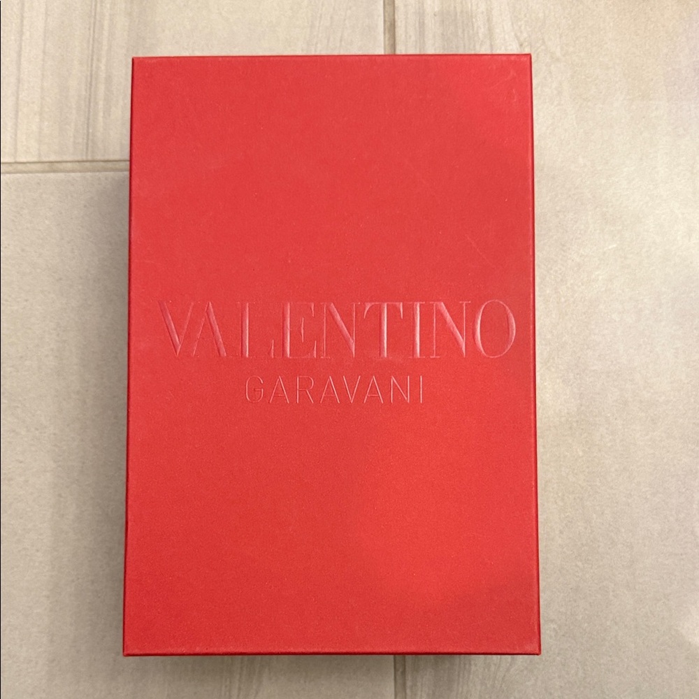 Valentino Garavani Scarlet Red Gift Box with dust bag